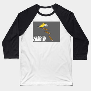 Je Suis Charlie Baseball T-Shirt